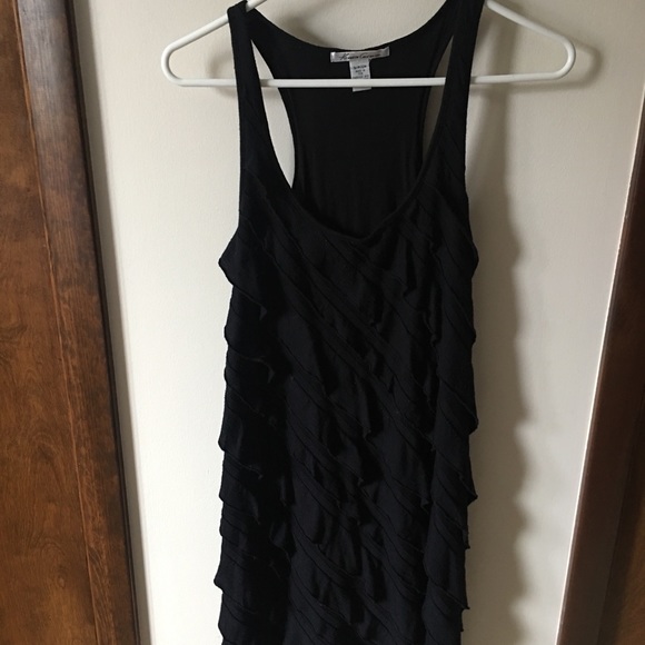 Racer back ruffle dress - Picture 2 of 2